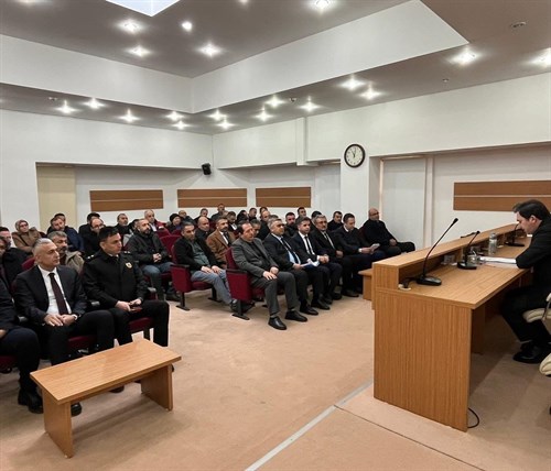 İlçemizde, Eğitim Öğretim Yılı İkinci Dönem Tedbirleri Toplantısı Yapıldı