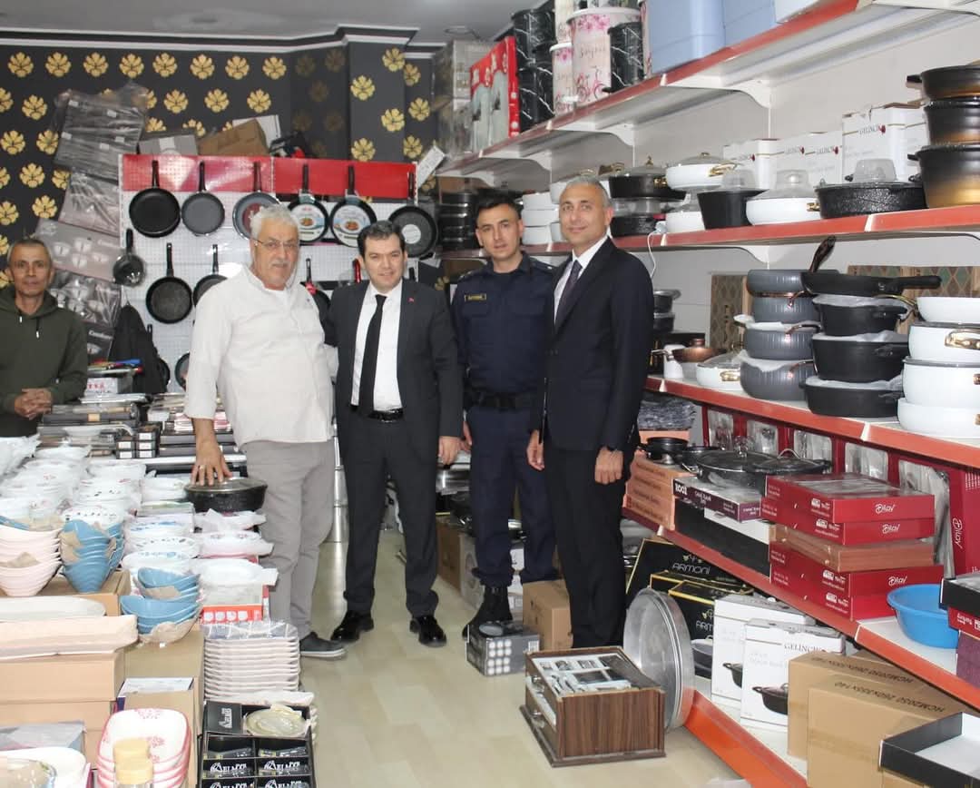 Sn. Kaymakamımız Taner TENGİR, esnaf ziyaretlerine devam ediyor