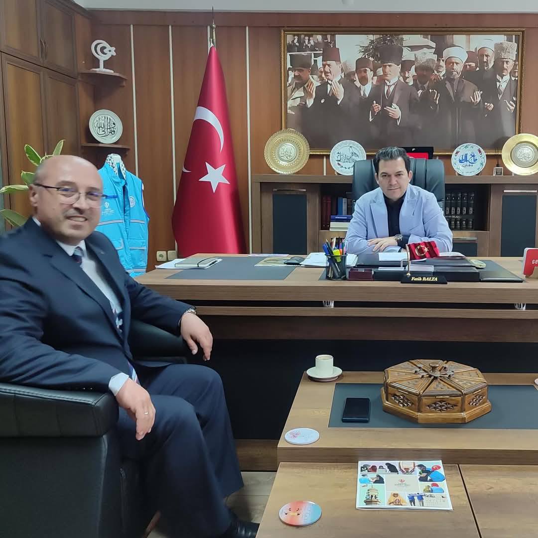 Sn. Kaymakamımız Taner TENGİR, kurum ziyaretleri kapsamında İlçe Milli Eğitim Müdürlüğü ve İlçe Müftülüğümüzü ziyaret etti